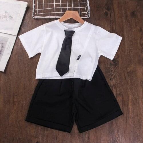 Menoea Summer College Baby Girls Clothes Set Toddler Short Sleeve T-shirt Shorts 2Pcs Suits Outfit New Born Infant Clothing Set