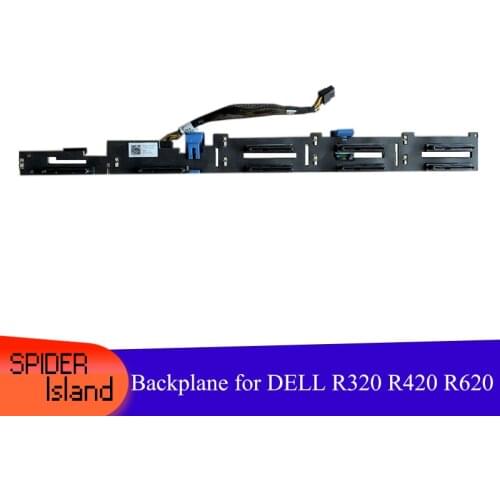 Original Used Backplane DELL R320 R420 Backplane for R620 8 x 2.5 inch 2.5” Hard disk backplane 0KVGG1 KVGG1 Server