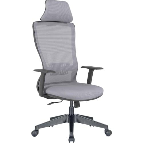Space Office Dominican Meshed Manager Chair-Anthracite