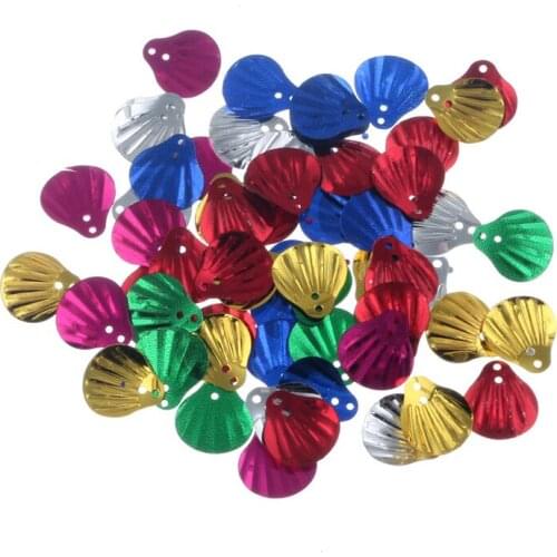 30g Perforated Shell Lentejuelas/Loose Sequins Paillette Sewing Craft For Decoration Garment Cloth Embroidery Accessories