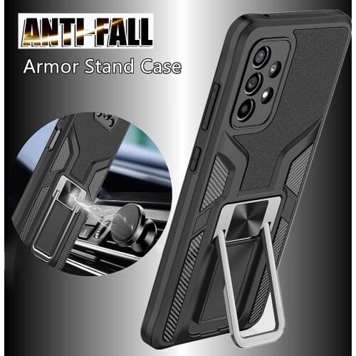 ShockProof Armor Case For Samsung Galaxy S21 S20 Ultra Plus A32 A52 A72 Magnet Stand Case Cover For Samsung Galaxi Note 20 Ultra