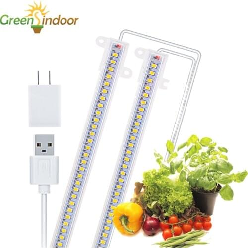 Indoor Seedling Grow Light USB Timer Phyto Led Lamp Hydroponic Fitolamp Phytolamp For Plants AC 5V Growbox Phytolight Greenhouse