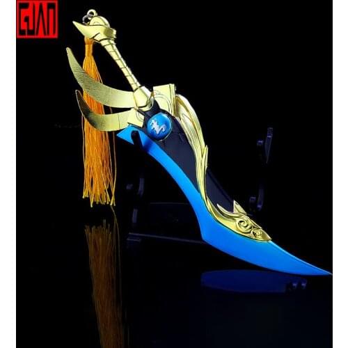 Alloy Weapon Model Kay Armor Qinglongzhi Alloy Metal Toy Model Kay Magic Version Weapon Weapon Sword Key Chain Ornaments