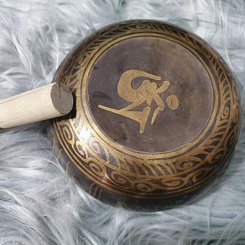 Nepal Tibetan Sing Bowl 7 size Himalayan Buddhist Yoga Meditation Singing Bowl Fengshui