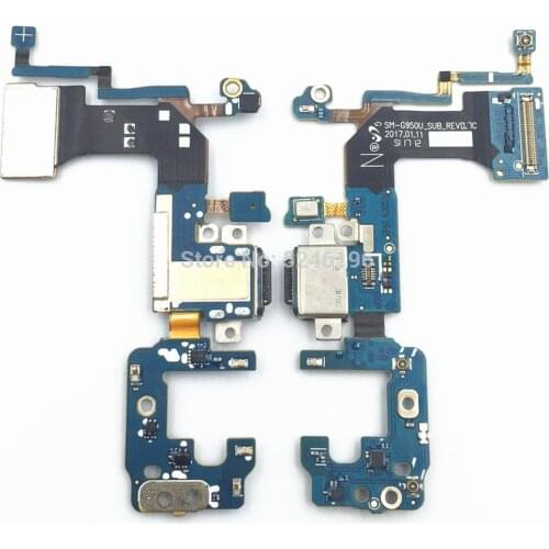 1pcs Micro USB PCB Charging Charger Dock Port mini Connector Flex Cable For Samsung Galaxy S8 SM-G950U G950U Circuit board
