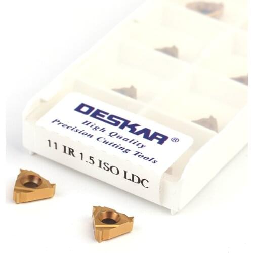 11ER/11IR 0.5 ISO LDC 0.75/1./1.25/1.5/1.75/2./2.5/3. CNC Lathe External Thread Turning Tool Blade Carbide insert Model Complete