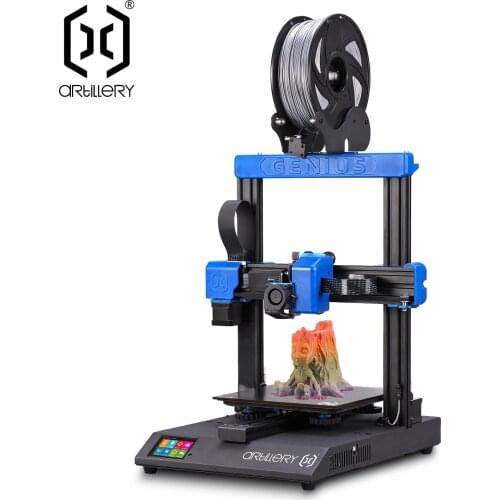 2020 Newest Artillery Genius 3D Printer Kit 220*220*250mm Print Size with Ultra-Quiet Stepper Motor TFT Touch Screen