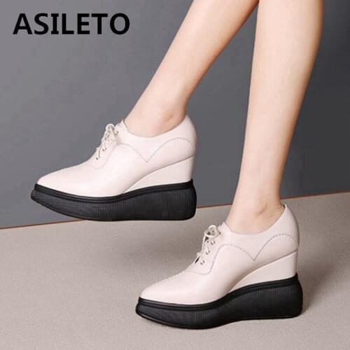 Женские туфли на скрытой платформе ASILETO China At AliExpress