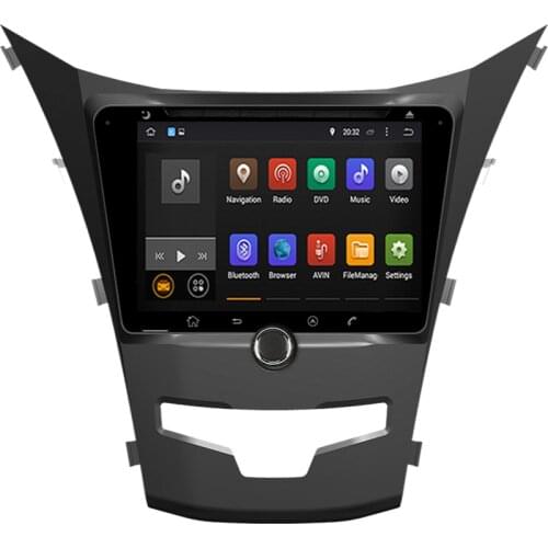 Android 10.0Car GPS Navigation Multimedia Player Octa Core Car Radio Stereo For SSANGYONG KORANDO/C210/SSANGYONG ACTYON2013-2020