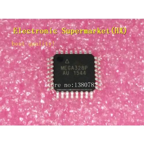 Free shipping 50pcs/lots ATMEGA328P-AU ATMEGA328P QFP-32 100%new and original In stock
