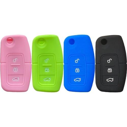 Flip Key Folding Modified Uncut Key Cover Case For Ford Focus Mondeo 2 3 Fiesta Max Chave Ecosport Kuga ESCORT Escape Key Holder