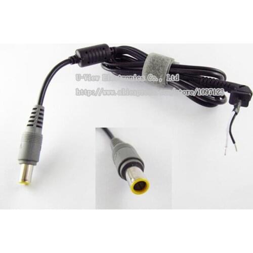 DC 7.9x5.5mm Power Plug Tip Cord Connector Cable For IBM Laptop About 1.2M/Free Shipping/1PCS