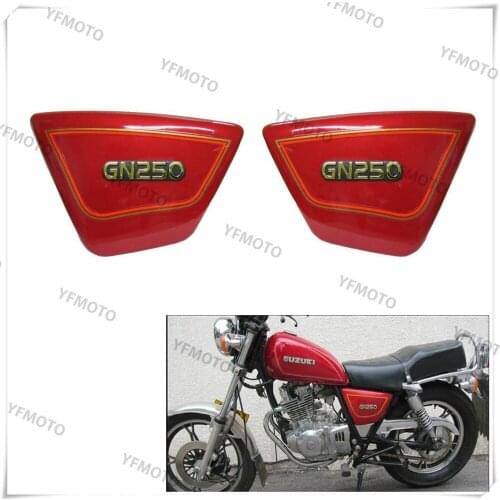 Motorcycle GN250 GN 250 Right & Left Frame Side Cover Battery Cover For GN250 GN 250 1982-2001 90 91 92 93 94 95 96 97 98 99