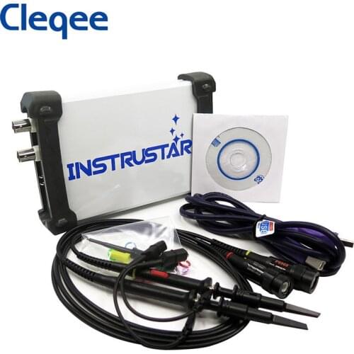 MDSO ISDS205A 3 IN 1 Virtual Digital PC USB Handed Oscilloscope + Spectrum Analyzer + Data Recorder 20M Bandwidth Multifunction