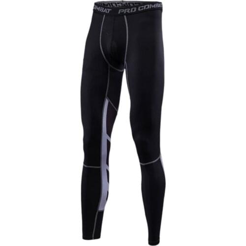 Men Compression Tight Leggings Running Sports Male Gym Fitness Jogging Pants Quick dry Trousers Workout Training Yoga Pants
