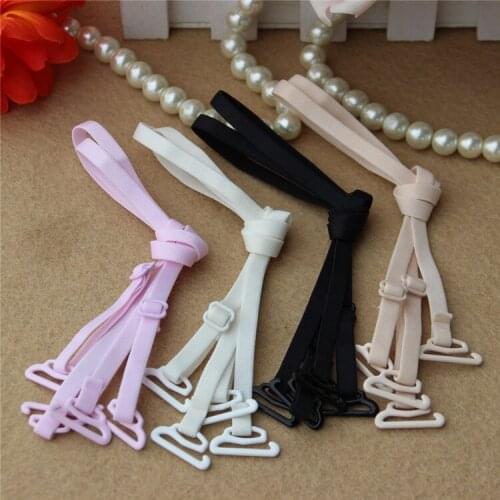 New Sexy Exposed Simple Adjustable Shoulder Strap No Box Popular Comfortable Underwear Belt Plastic Plastic Buckle 10pcs/lot