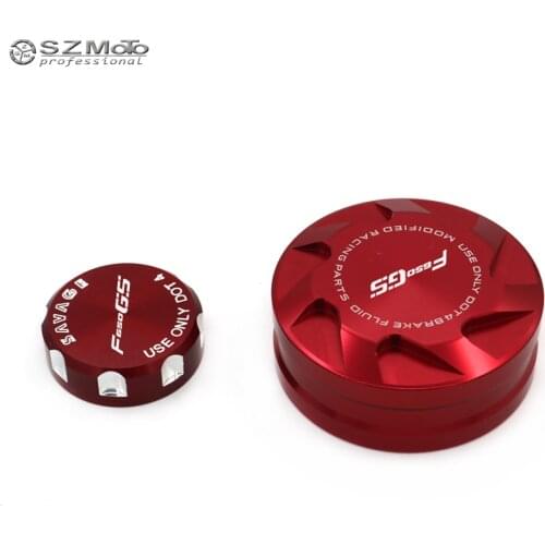 Front Rear Brake Cylinder Reservoir Cover For BMW F650GS F650 GS 2008-2013 2012 Aluminum Motorcycle Accessories