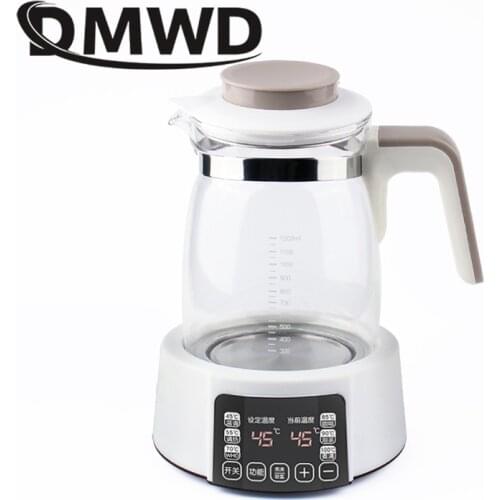 Baby Feeding Milk Bottle Heater Tea Coffee Warmer Thermal Insulation Heating Health Pot Electric Kettle Thermostat Glass Boiler