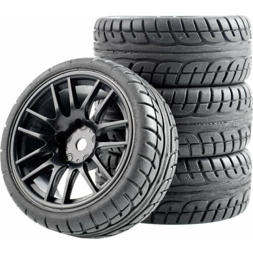 RC 9062-8003 Speed Tires insert sponge & Wheel 4PCS For HSP 1/10 1:10 Touring Car