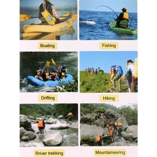 5/10/15/20L Durable Waterproof PVC Dry Sack Backpack for Outdoor Camping Hiking Travel Boating