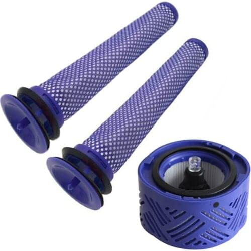 Hepa filter replacements for Dyson V6 DC59 dust cleaning filter vacuum cleaner filter accessories DY-96674101 & DY-96566101