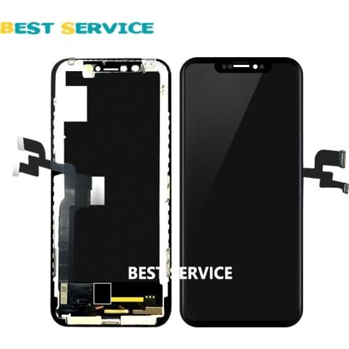 10 For iPhone X lcd XS XR XS MAX With 3D Touch Digitizer Assembly No Dead Pixel LCD Screen Replacement Display For iPhoneX LCD