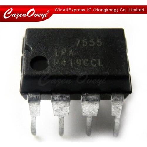 10pcs/lot ICM7555IPAZ ICM7555IPA ICM7555 DIP-8 In Stock