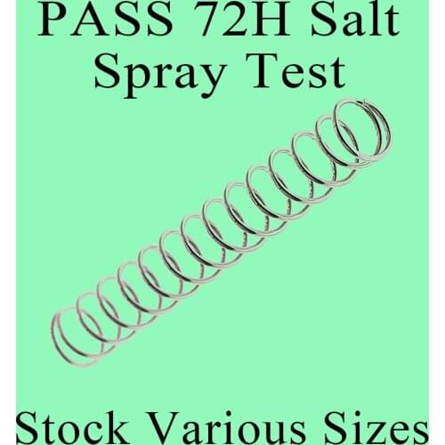 10pcs Wholesale Stainless Steel Small Compress Spring For Ballpoint Pen Springs