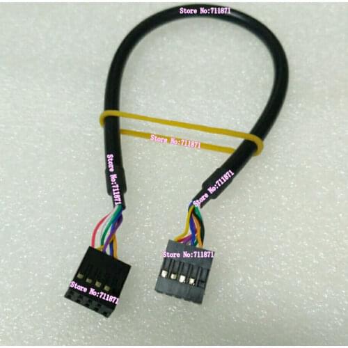 2.0 Pitch Computer motherboard front USB Extension cord 8Pin Connect 10P Front USB Female to Female Lengthen Cable Line Wire