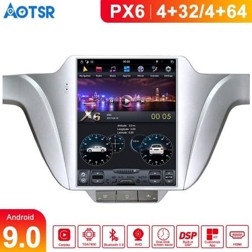 Android 9 64 + 4G Tesla verticl Car dvd Player Navigation For Nissan TIIDA 2008-2011 car GPS radio stereo multimedia head unit