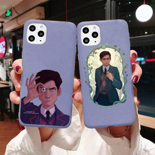 Fundas Umbrella Academy Phone Case Candy Color Violet for iPhone 11 12 pro XS MAX 8 7 6 6S Plus X SE 2020 XR