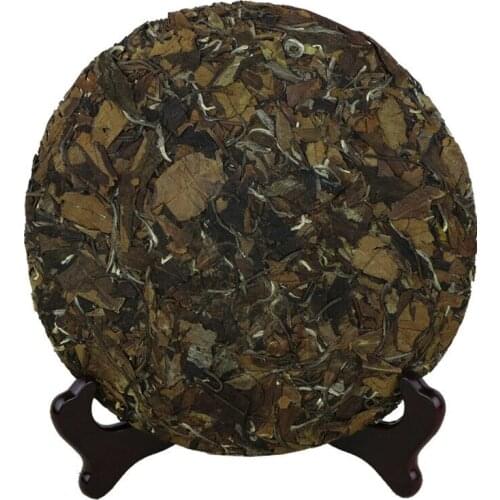 CHEN NIAN SHOU MEI * FuDing Premium Aged Tribute Eyebrow Gong Mei Chinese Tea Cake 350g