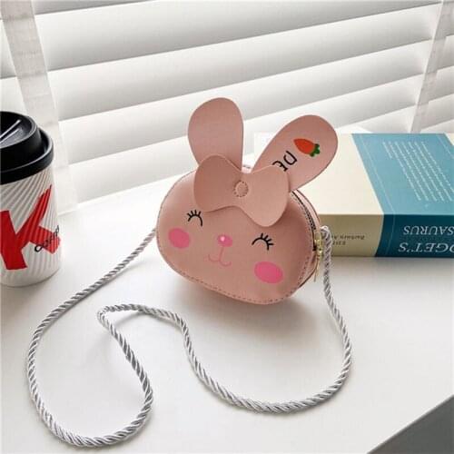 TopFight Kid Cute Shoulder Bags Girl Rabbit Design Handbags Lovely Toddler Children Boys Animal School Bags Baby All Accessories