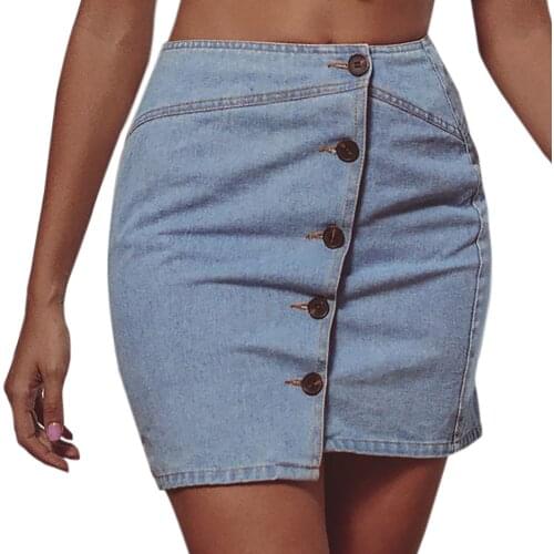 Eillysevens Denim Skirts For Women