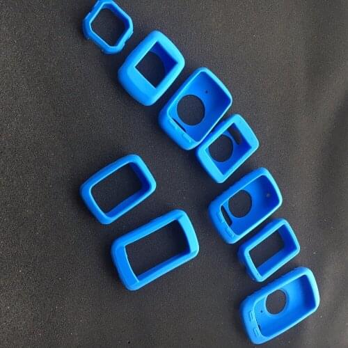 Garmin edge 25/500/510/520/810/820/1000 Outdoor Cycling computer Silicone Protect Case+LCD Screen Film For HOT SALE 310/530 Blue