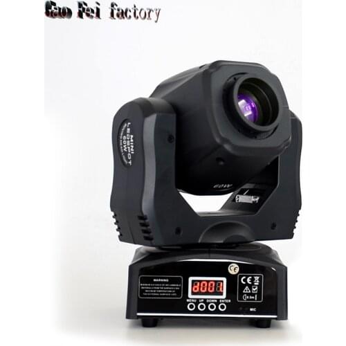 Pocket Pro Led Powerful Moving Head Light 60W Mobile Lyre Spotlight Dj Lights