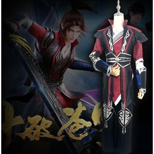 Anime Fights Break Sphere Xiao Yan Cosplay Costume Chinese Han Fu Outfit Halloween Costumes For Women Men Full Set
