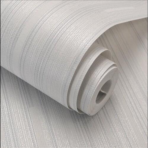 Modern simple 3d living room bedroom striped wallpaper plain green 3d wallpaper rolls vertical striped background wall Beibehang