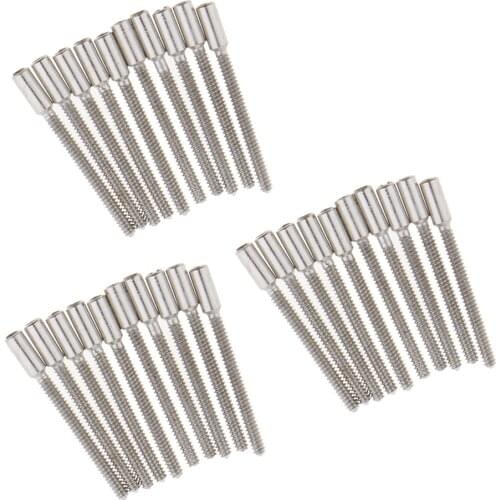 Bulk 30pcs Wristwatch Stem Movements Extensions Watch Repair Replacement