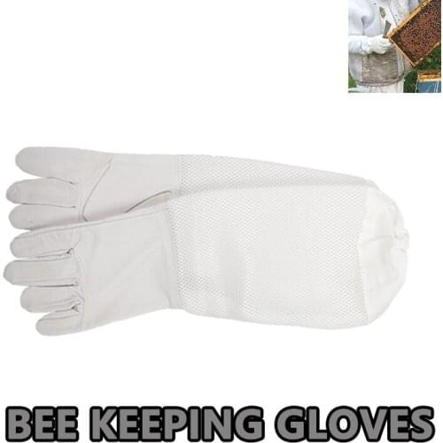 Beekeeping Equipment and Tools Farm Garden Gloves Cotton Beekeeping Gloves for Beekeeper NO.10