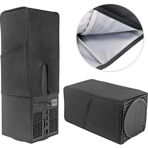 DustProof Cover For Xbox Series X Game Console Dust Cover Anti-scratch Dust-proof Sleeve Protective Case For XBOX SeriesX