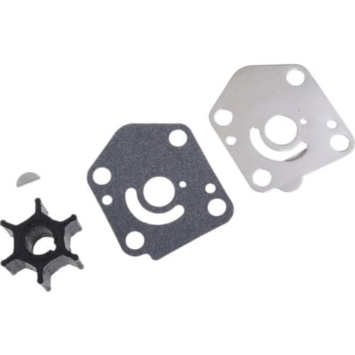 Marine Water Pump Impeller Repair Kit for Suzuki 9.9HP DT9.9 Outboard, Replace 17400-93951- Water Pump Impeller Service Kit Set