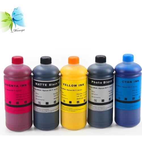 WINNERJET Pigment Ink Compatible for Epson Surecolor T3000 T5000 T7000 Printer