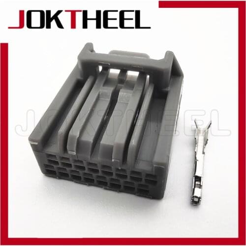 1/5/10/20sets kit 1.0mm 16 pin way female housing adapter socket electric plug automotive connector for car Honda DJ7165C-1.0-21