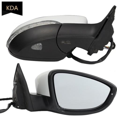 Auto Power Heated Fold Turn Signal 9 or 13 Wires Side Mirror Assembly for VW Passat CC 2008 2009 2010 2011 2012 2013 2014-2018