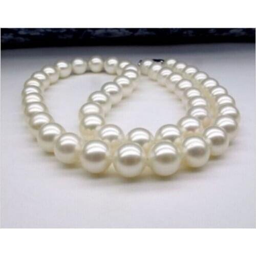 Noble women gift Jewelry Silver Clasp Natural New 10-10.5mm White JAPANESE AKOYA PEARL NECKLACE AAAA Noble style Natural Fine
