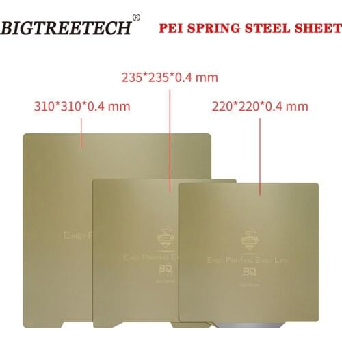 Removal PEI Spring Steel Sheet Flex Magnetic Base 220/235/310mm 3D Printer Parts for Ender 3/5 CR10 Prusa mini 3D Printer