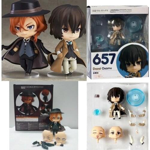 Dazai Osamu Nakajima Atsushi Figures Nakahara Chuya 676 Figure Bungo Stray Dogs Figure Nakajima Atsushi 657 Action figure Anime