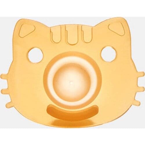 Baby Kids Boy Girl Silicone Cat Dummy Pacifier Soother Nipple Toy Strap Chain Clip Storage Box Holder Newborn Gifts BX0D