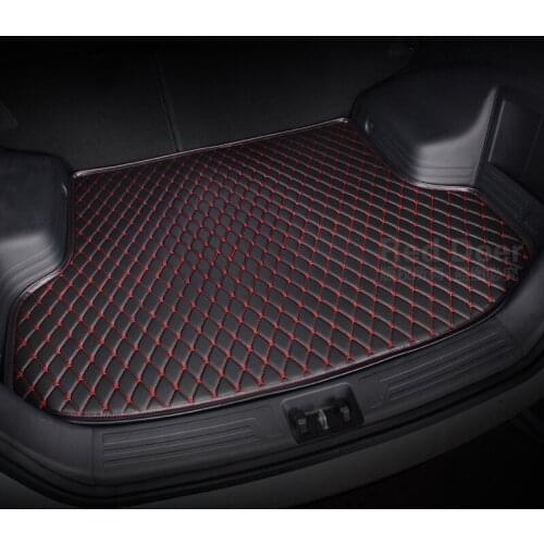 Custom fit car trunk mat for Toyota Sienna XL30 XL20 vellfire Alphard Previa Estima MPV Zelas luxury cargo carpet rugs liner